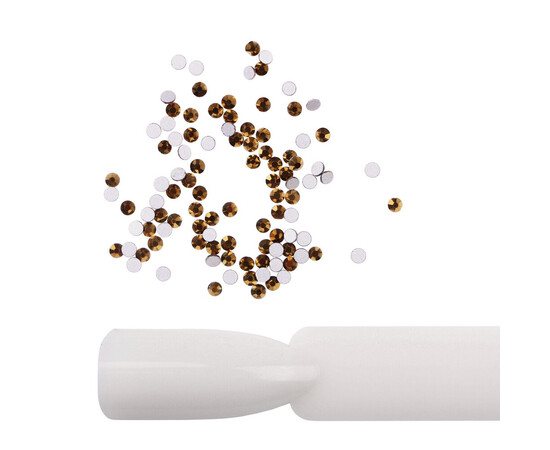 Изображение 2 Стразы Komilfo Gold, размер 4, 100 шт, Цвет: Gold 4