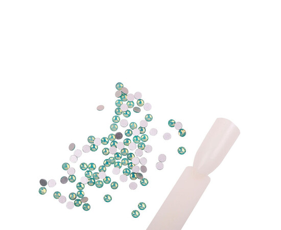 Зображення 2 Стрази Komilfo Green Opal, розмір 10, 100 шт, Колір: Green Opal 10