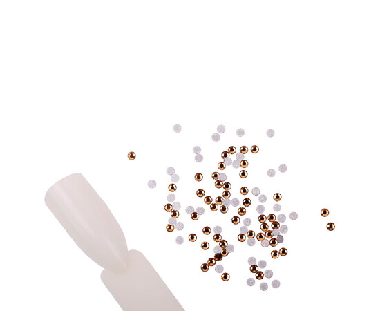 Зображення 2 Стрази Komilfo Light Colorado Topaz, розмір 5, 100 шт, Колір: Light Colorado Topaz 5