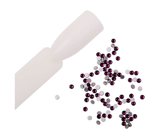 Зображення 2 Стрази Komilfo Dk.amethyst, розмір 5, 100 шт, Колір: Dk.amethyst 5