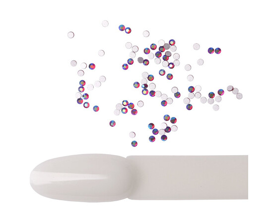 Зображення 2 Стрази Komilfo Dk.siam AB, розмір 3, 100 шт, Колір: Dk.siam AB 3