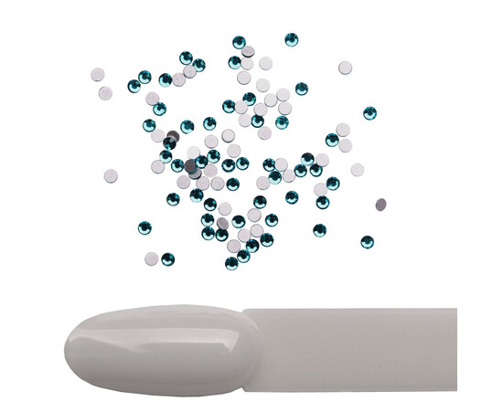 Изображение 2 Стразы Komilfo Blue zircon, размер 4, 100 шт, Цвет: Blue Zircon 4