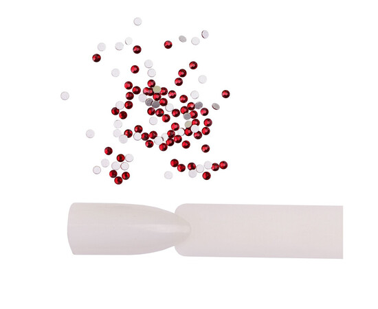 Изображение 2 Стразы Komilfo Dk.siam, размер 4, 100 шт, Цвет: Dk.siam 4