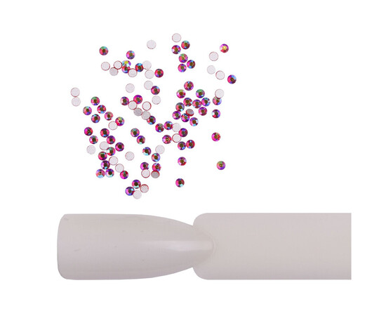 Изображение 2 Стразы Komilfo Siam AB, размер 3, 100 шт, Цвет: Siam AB 3