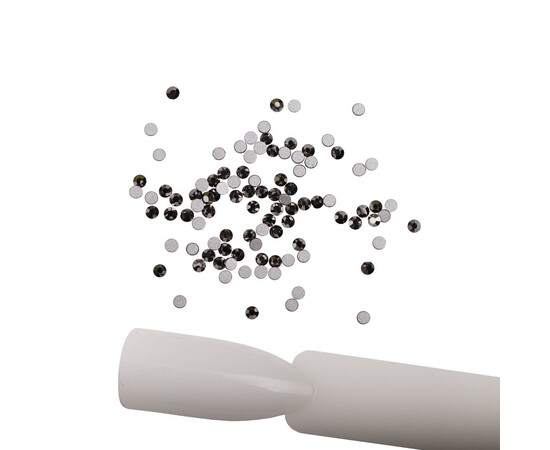 Зображення 2 Стрази Komilfo Hematite, розмір 4, 100 шт, Колір: Hematite 4