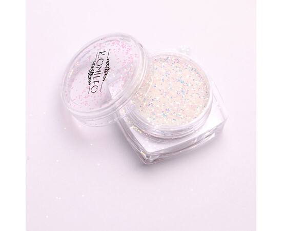 Зображення 4 Блискітки Komilfo фотохромні 004, розмір 0.4 мм, 2.5 г, Колір: 004