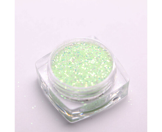 Зображення 4 Блискітки Komilfo фотохромні 008, розмір 0.4 мм, 2.5 г, Колір: 008