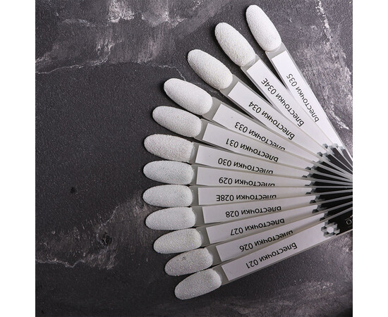 Зображення 4 Блискітки Komilfo 023E, розмір 0.2 мм білі різнокольорові, 2.5 г, Колір: 023E