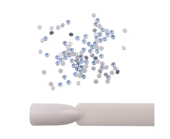 Зображення 2 Стрази Komilfo Blue Opal, розмір 6, 100 шт, Колір: Blue Opal 6