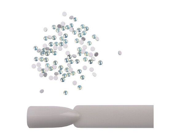 Зображення 2 Стрази Komilfo Green Opal, розмір 6, 100 шт, Колір: Green Opal 6