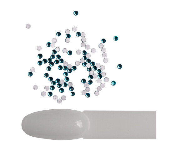 Изображение 2 Стразы Komilfo Blue zircon, размер 5, 100 шт, Цвет: Blue Zircon 5