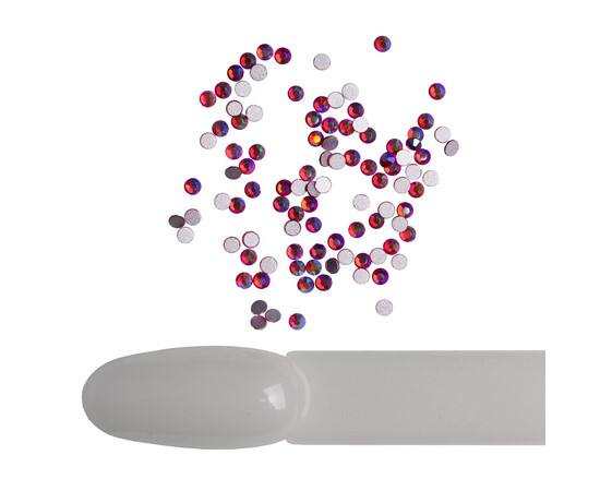 Зображення 2 Стрази Komilfo Siam AB, розмір 5, 100 шт, Колір: Siam AB 5