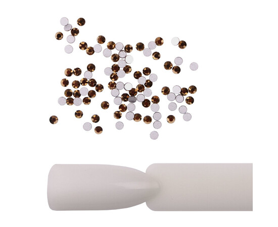 Изображение 2 Стразы Komilfo Gold, размер 5, 100 шт, Цвет: Gold 5