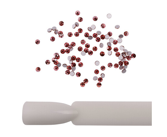 Изображение 2 Стразы Komilfo Rose Gold, размер 6, 100 шт, Цвет: Rose Gold 6