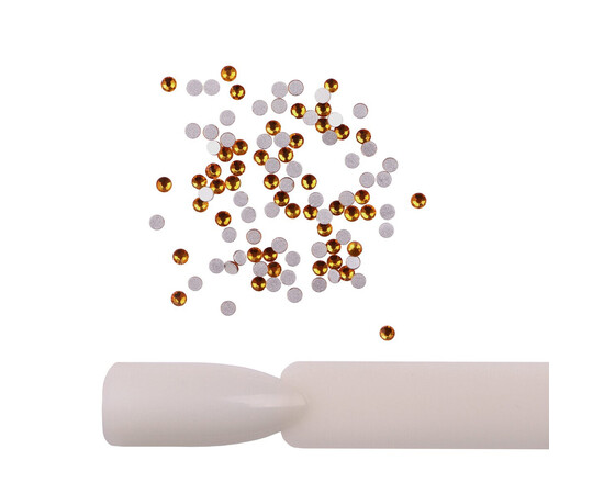 Изображение 2 Стразы Komilfo Topaz, размер 5, 100 шт, Цвет: Topaz 5