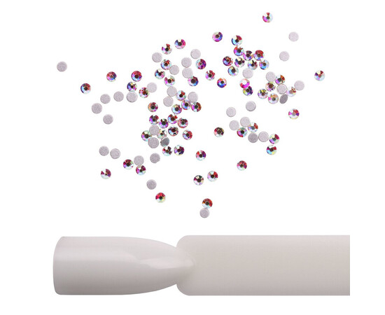 Зображення 2 Стрази Komilfo Crystal AB, розмір 5, 100 шт, Колір: Crystal AB 5