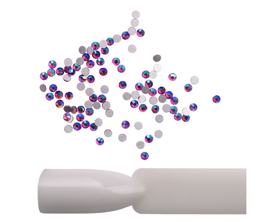 Зображення 2 Стрази Komilfo Fuchsia AB, розмір 5, 100 шт, Колір: Fuchsia AB 5