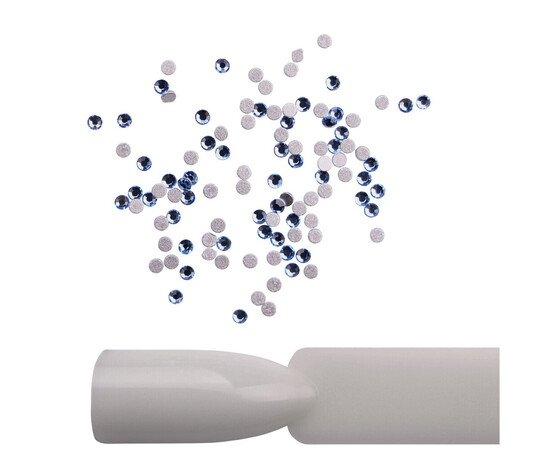 Зображення 2 Стрази Komilfo Light sapphire, розмір 3, 100 шт, Колір: Light Sapphire 3