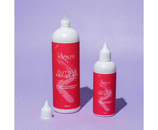 Изображение 2 Ремувер для кутикулы, щелочной Komilfo Cuticle Remover Alkaline, 100 мл, Объем (мл, г): 100
