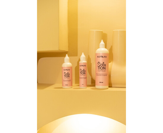 Изображение 4 Ремувер для кутикулы, щелочной Komilfo Solution Cuticle Remover, 53 мл, Объем (мл, г): 53