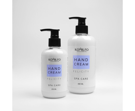 Зображення 2 Крем для рук Komilfo Spa Care Felicity, 480 мл, Об'єм (мл, г): 480