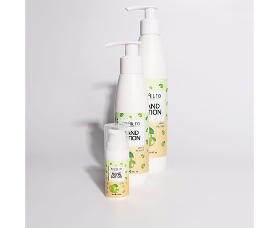 Изображение 3 Лосьон для рук Komilfo Hand Lotion Apple яблоко, 250 мл, Объем (мл, г): 250