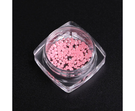 Зображення 2 Бульйонки Komilfo перлини light pink, 2 мм