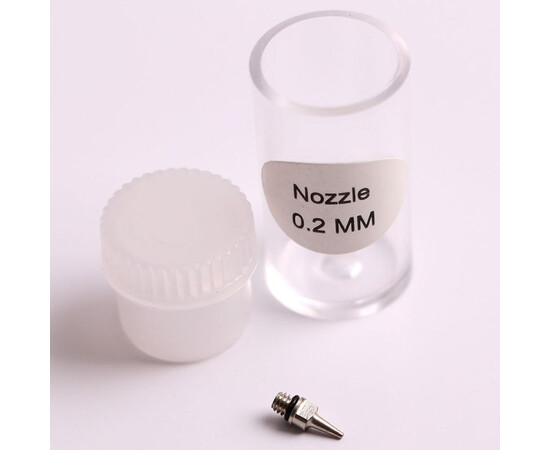 Зображення 3 Cопло для для аерографа Komilfo AR-001, діаметр 0.2 мм