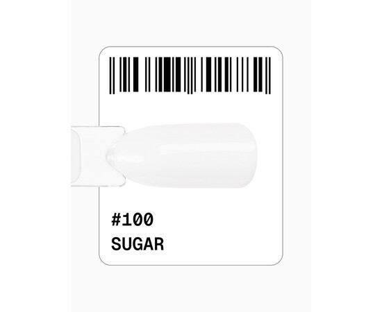Изображение 2 Гель-лак ADORE prof. Basic Palette 100 Sugar белый, 12 мл, Объем (мл, г): 12, Цвет: 100
