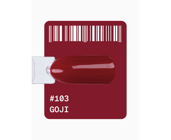 Зображення 2 Гель-лак ADORE prof. Basic Palette 103 Goji бордовий, 12 мл, Об'єм (мл, г): 12, Колір: 103