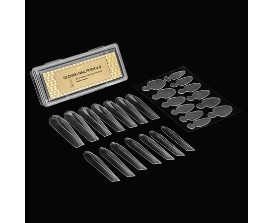 Зображення 2 Верхні форми для моделювання F.O.X Decking Nail form 4.0 Бріджит, 14 шт