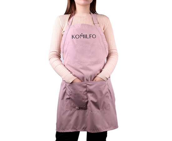 Изображение 2 Фартук короткий Komilfo, пудра