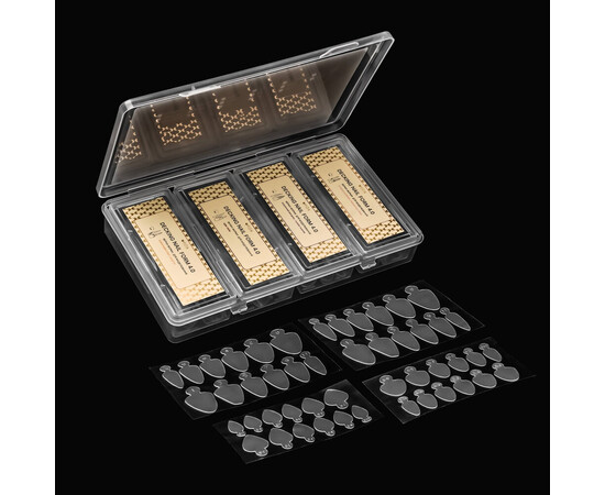 Изображение 2 Набор верхних форм FOX Artist Transformer pack (Эдж, Классический стилет, Современная балерина, Классический миндаль), 112 шт.