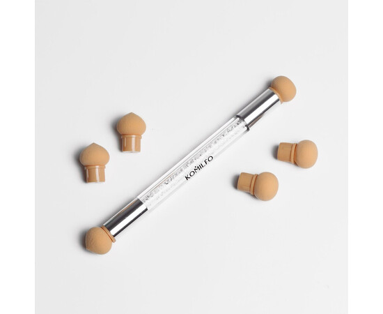 Изображение 3 Кисточка Komilfo AirBrush + 4 сменных спонжа