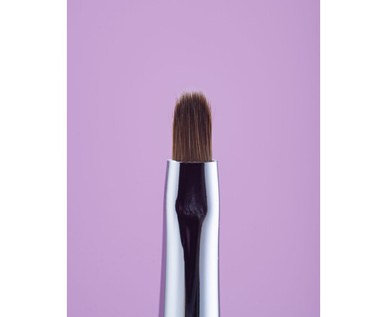 Изображение 2 Кисточка Komilfo Gel oval 4 (Kolinsky), Размер кисточки: 4