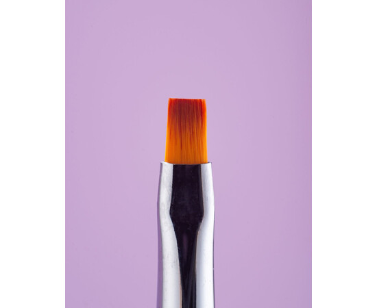 Зображення 2 Пензлик Komilfo Double Gel flat 4 (Nylon)/Liner 5 (Nylon)