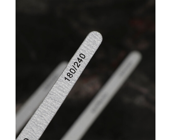 Зображення 3 Пилочка для нігтів Komilfo дерев’яна капля 16.5 см, 180/240 гріт