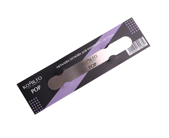 Зображення 4 Змінні файли для манікюра Komilfo POP 18/135 мм, 180 гріт, 50 шт