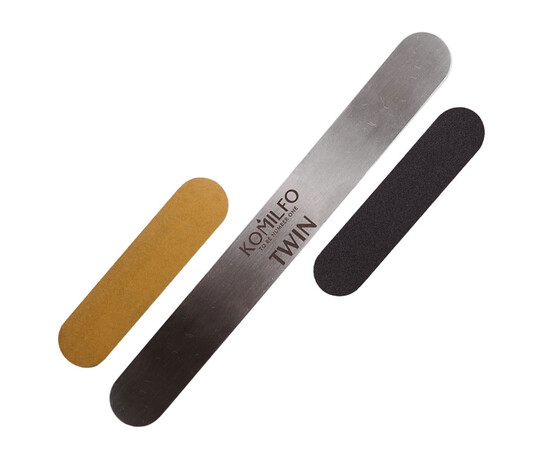 Зображення 2 Змінні файли для манікюра Komilfo MINI 18/75 мм, 240 гріт, 50 шт