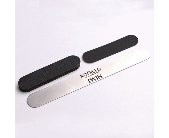Зображення 3 Металева основа для манікюра Komilfo TWIN, 18/155 мм