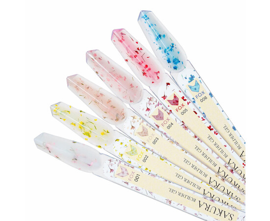 Изображение 2 Строительный гель с сухоцветами F.O.X Sakura Builder Gel 004, 15 мл, Объем (мл, г): 15, Цвет: 004