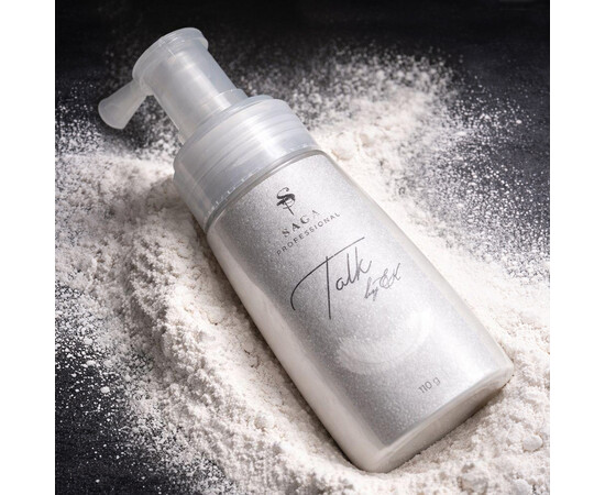 Зображення 2 Тальк для апаратного манікюру Saga Talk, 110 г розпилювач