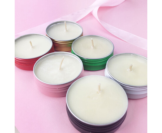 Зображення 5 Масажна свічка Komilfo Massage Candle Lemon Lime лимон-лайм, 30 г, Аромат: Lemon Lime, Об'єм (мл, г): 30