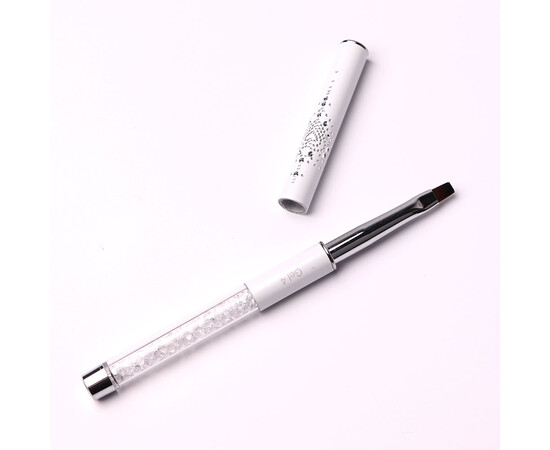 Изображение 3 Кисточка Komilfo Gel flat 4 (Nylon), Размер кисточки: 4