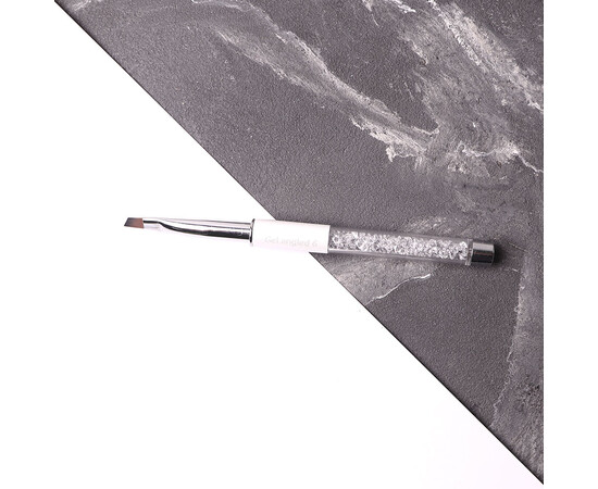 Изображение 4 Кисточка Komilfo Gel angled 6 (Nylon), Размер кисточки: 6