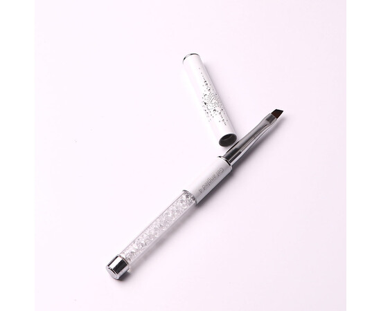 Изображение 3 Кисточка Komilfo Gel angled 4 (Nylon), Размер кисточки: 4