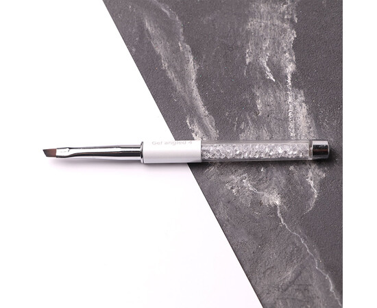 Изображение 4 Кисточка Komilfo Gel angled 4 (Nylon), Размер кисточки: 4