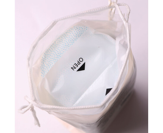 Зображення 2 Захисні безворсові серветки Komilfo Protective Pads, 100 шт