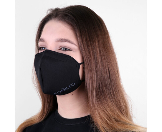 Зображення 2 Маска багаторазова Komilfo, чорна