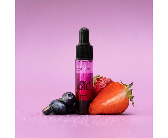 Зображення 2 Олійка для кутикули Komilfo аромат ягід, 10 мл